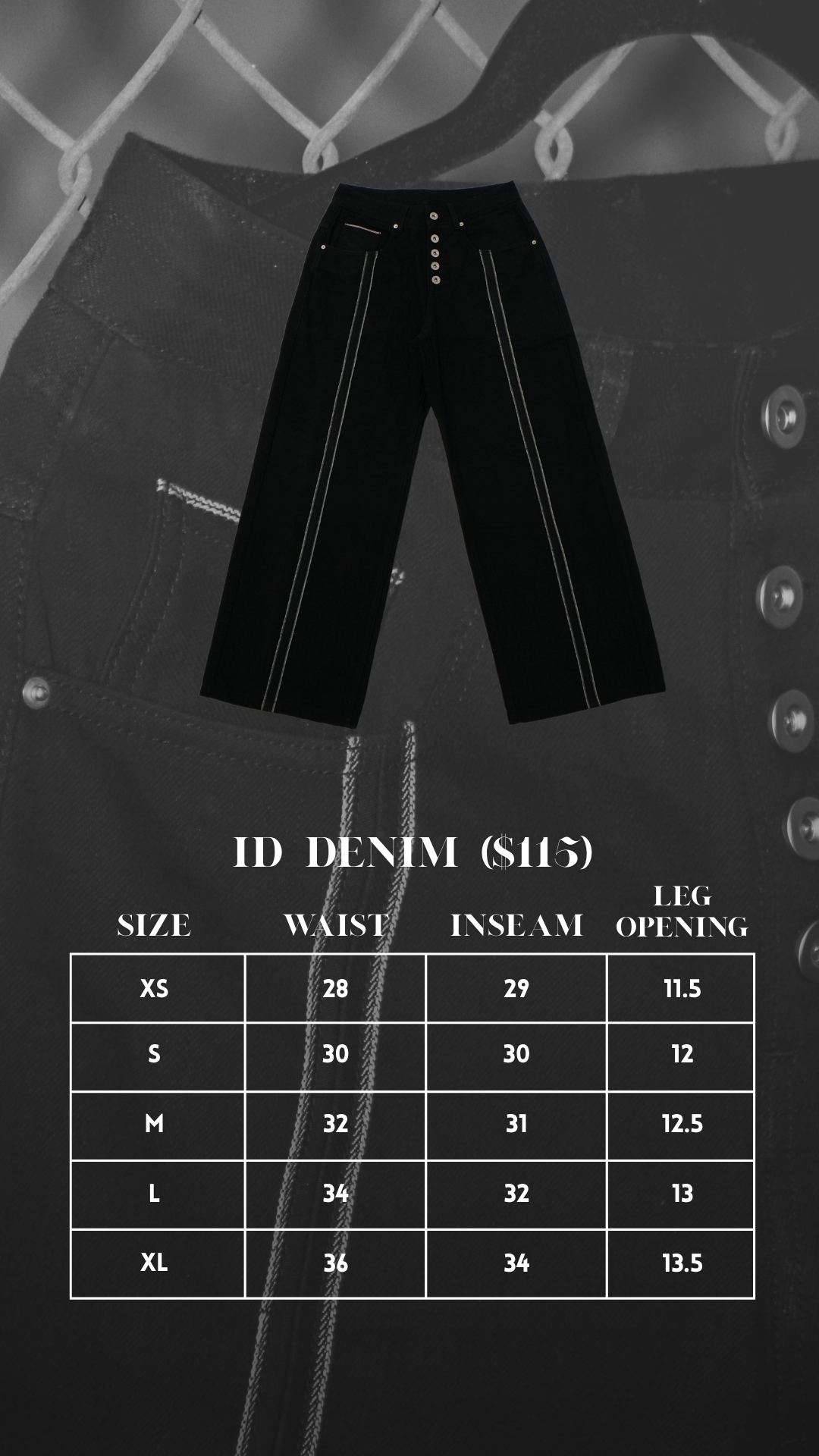 JAPANESE SELVEDGE "ID-DENIM" JEANS